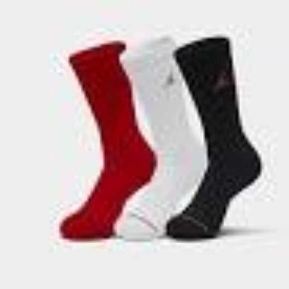 Nike Men's Everyday Cushioned Crew Socks 3 Pack Size Large 8-12 Shoe NEW! - Picture 1 of 1